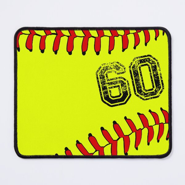 Item preview, Softball ball number 60, sixty designed and sold by TheCultStuff.