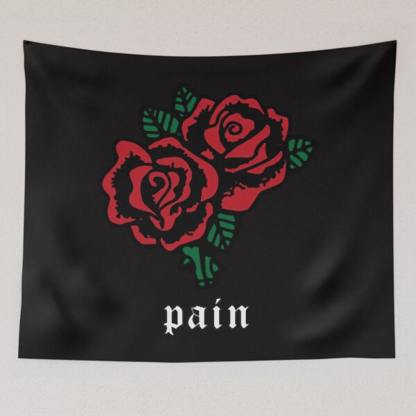 Item preview, Pain Soft Grunge Aesthetic Red Rose Flower Gift designed and sold by MarktinSanchez.