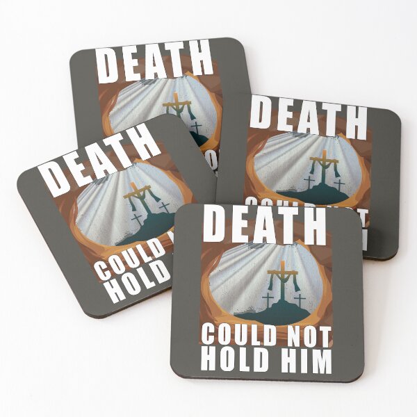 Item preview, Death Could Not Hold Him designed and sold by Feline Rockstars.
