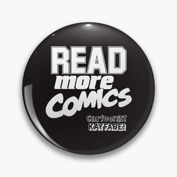 Item preview, Read More Comics (White Ink) designed and sold by MarktinSanchez.