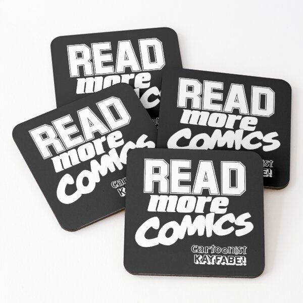 Item preview, Read More Comics (White Ink) designed and sold by MarktinSanchez.