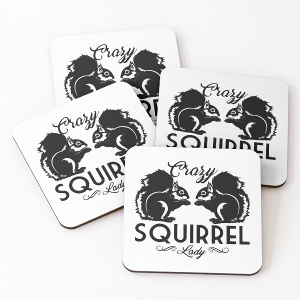Item preview, Squirrel Shirt - Crazy Squirrel Lady designed and sold by MarktinSanchez.