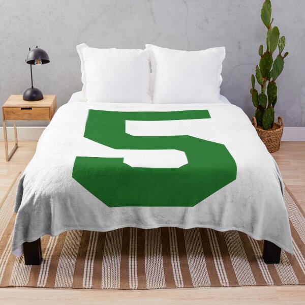 Item preview, Number 5, Green five, Sports number 5 designed and sold by TheCultStuff.