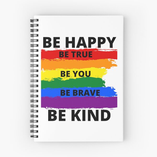 Item preview, Be Happy Be True Be You Be Brave Be Kind Design designed and sold by VandJStore.