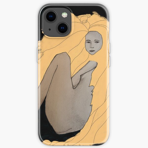Wild Alice (Black Background) iPhone Soft Case