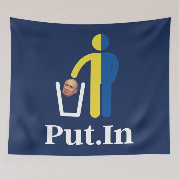 Item preview, Putin Trash - Put in Trash- FCK Putin - fck putin - Fuck Putin - Put.In Trash - Puck Futin - I Stand designed and sold by BOSSGRINDD.