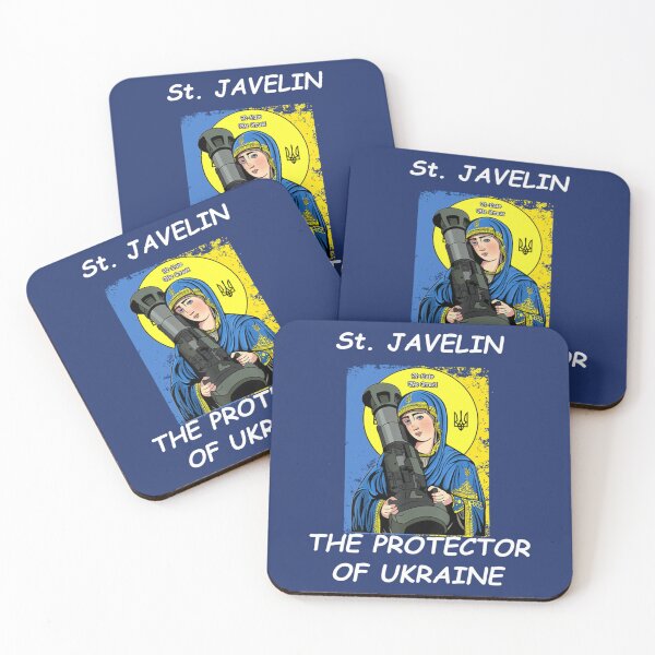 Item preview, St. Javelin the Protector of Ukraine - Protect Ukraine - Ukraini Glory to Ukraine Flag-Слава Україні  designed and sold by BOSSGRINDD.