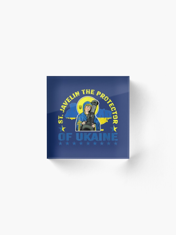 "The Protector Of Ukraine St Javelin Saint Ukraine Flag Javelin The