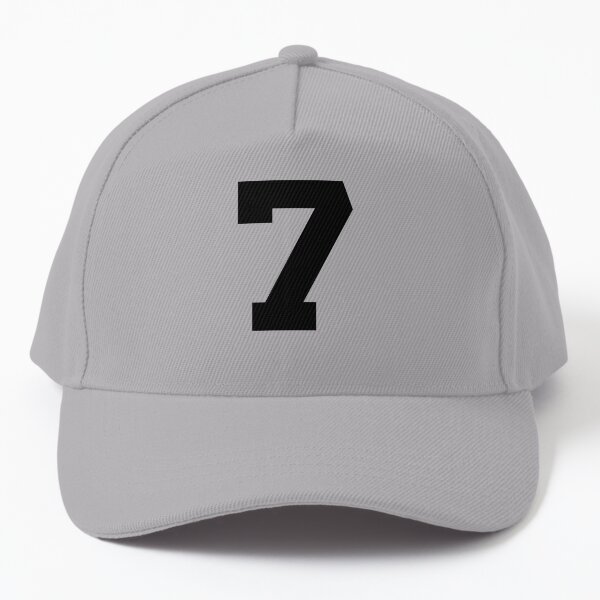 Item preview, Number 7, Black seven, Sports number 7 designed and sold by TheCultStuff.