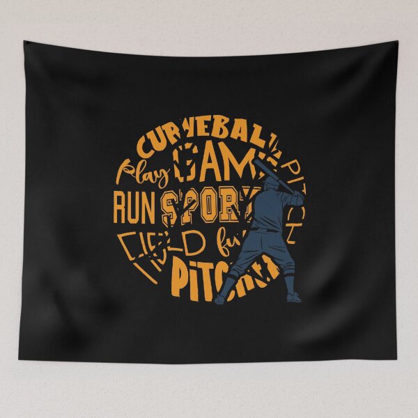 Item preview, Sports Softball Pitcher Word Art Baseball Team Graphic graphic designed and sold by Merchking1.