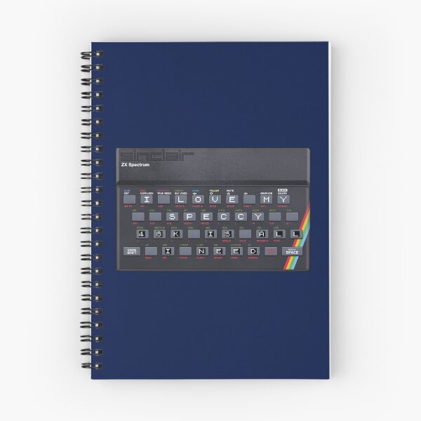 Item preview, I LOVE MY SPECCY - 48k is all I Need (on classic Rubber Keyboard)  |  Sinclair ZX Spectrum Computer  designed and sold by RetroTeeStudio.
