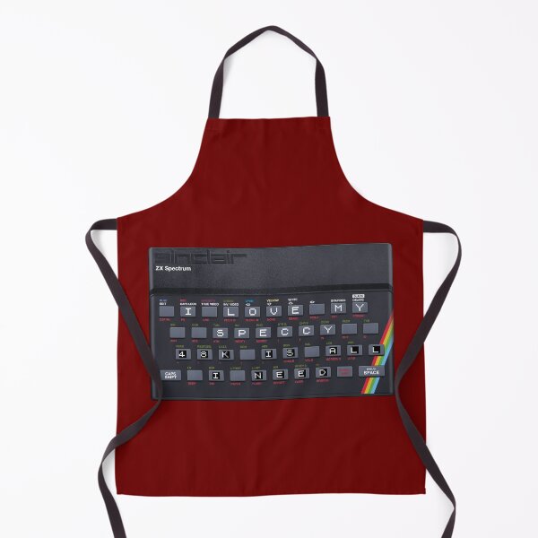 Item preview, I LOVE MY SPECCY - 48k is all I Need (on classic Rubber Keyboard) | Sinclair ZX Spectrum Computer designed and sold by RetroTeeStudio.