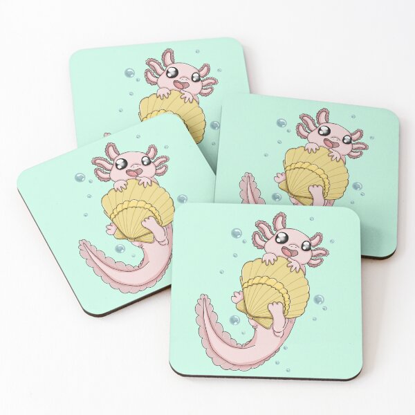 Item preview, Baby axolotl with shells designed and sold by SumireSato4.