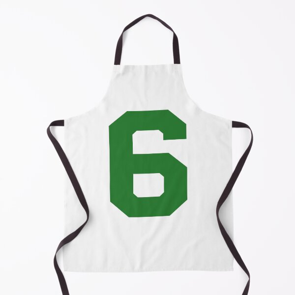 Item preview, Number 6, Green six, Sports number 6 designed and sold by TheCultStuff.