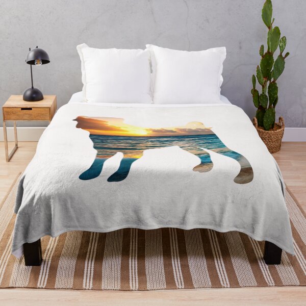 Item preview, Sunset Beach Pug Silhouette designed and sold by Pugstuff.