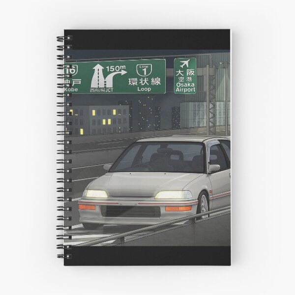 Item preview, Kanjo Civic EF illustration designed and sold by ArtyMotive.