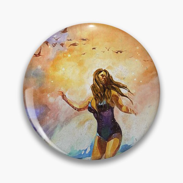 Item preview, Some girls are just born with surfing in their souls designed and sold by SaoirseNeid.
