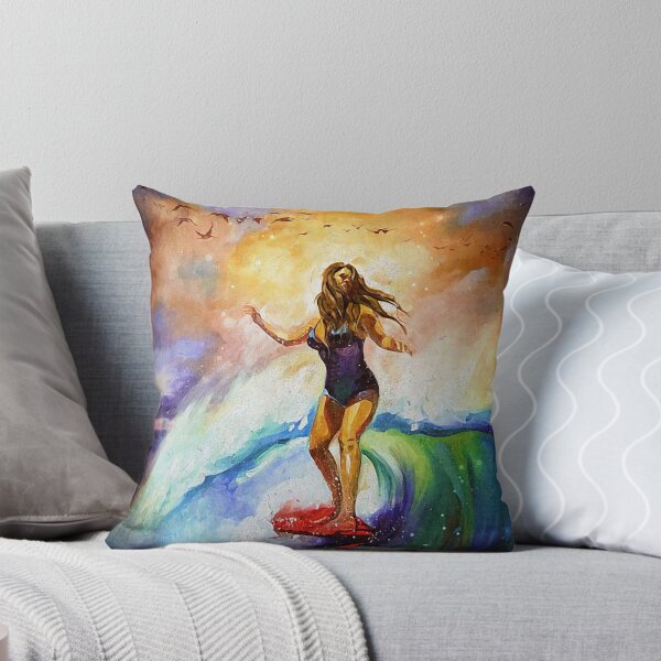 Item preview, Some girls are just born with surfing in their souls designed and sold by SaoirseNeid.