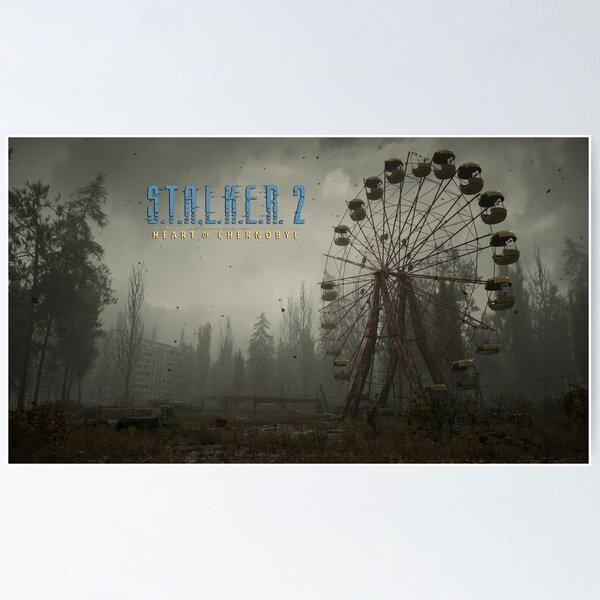 Artikel-Vorschau von S.T.A.L.K.E.R. 2: Herz von Tschernobyl (mit der ukrainischen Flagge), designt und verkauft von The Pathfinders.