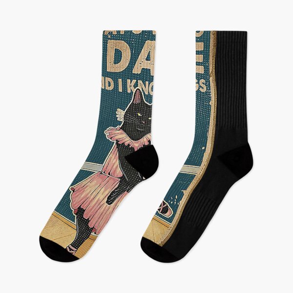 Item preview, Ballet - That's what i do i dance and i know things black cat lover designed and sold by TeganCrafford.