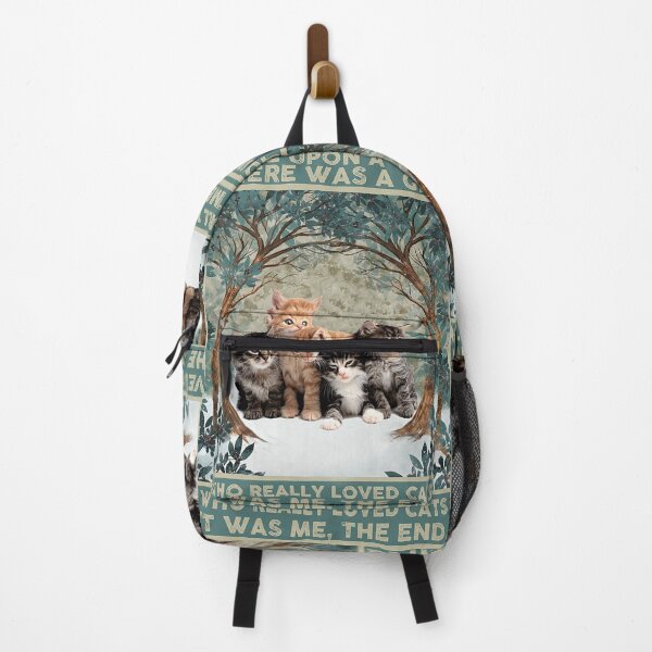 Item preview, Once upon a time there was a girl who really loved cats it was me , the end designed and sold by KinstleHawa.