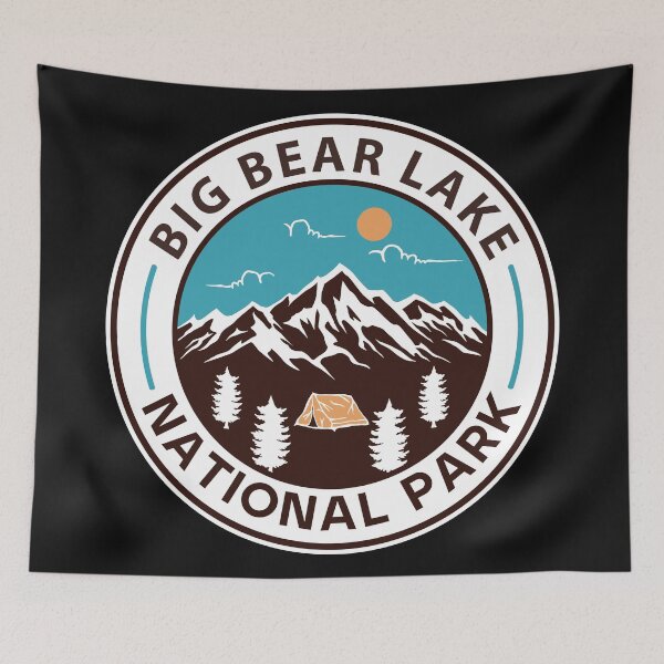 Aperçu de l'œuvre Parc national du lac Big Bear créée et vendue par Road-tees.