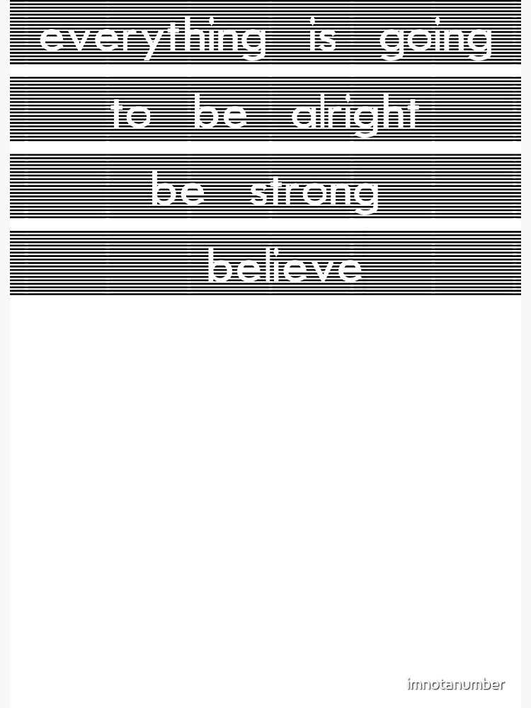 Yellowcard Believe Lyrics Art Board Print By Imnotanumber Redbubble