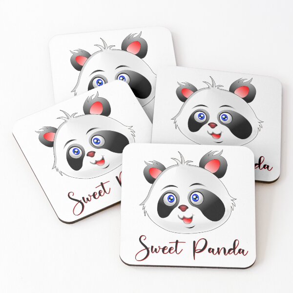 Item preview, Baby Panda cartoon head illustration designed and sold by ZieProject.