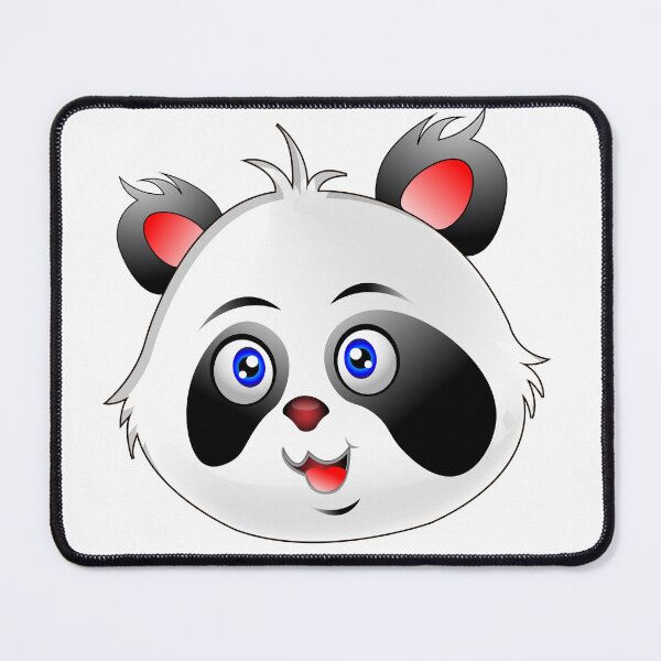 Item preview, Baby Panda cartoon head illustration designed and sold by ZieProject.