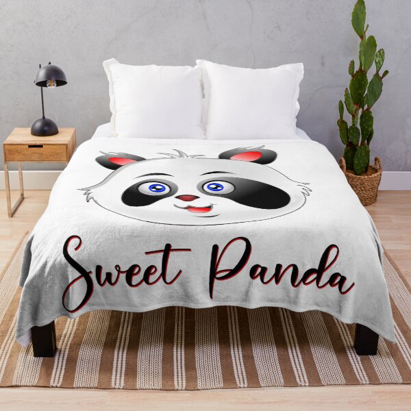 Item preview, Baby Panda cartoon head illustration designed and sold by ZieProject.