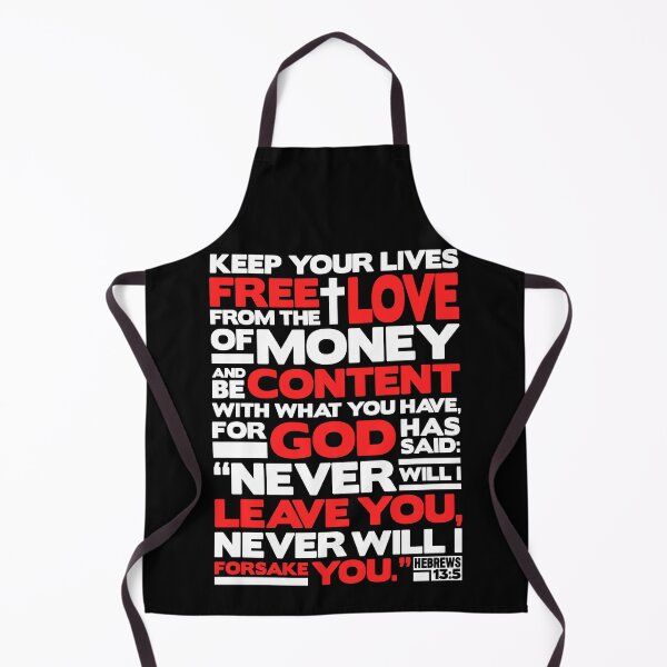 Item preview, Hebrews 13:5 Love Of Money designed and sold by plushism.
