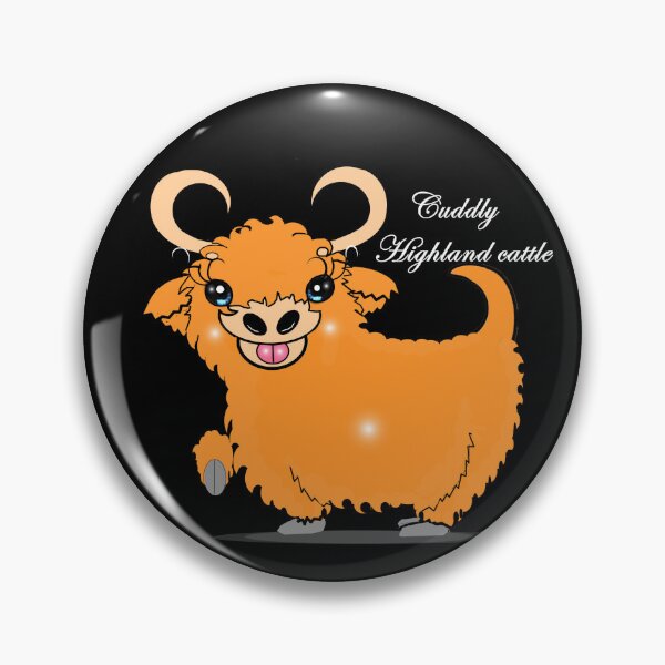 Item preview, cuddly highland cattle designed and sold by Shirley cute art .