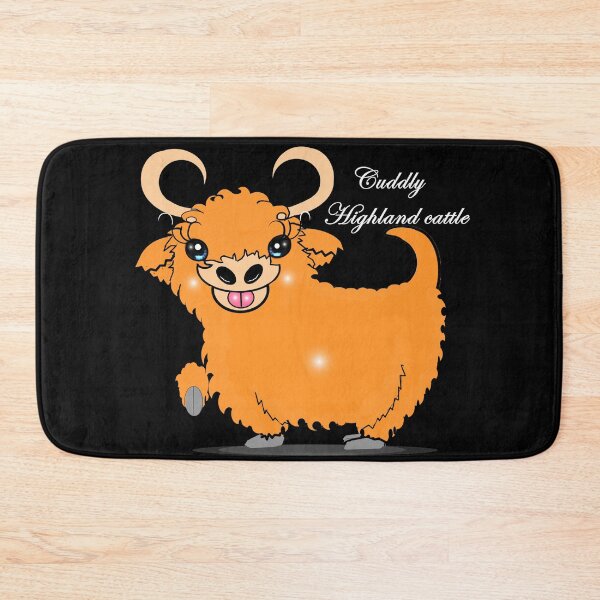 Item preview, cuddly highland cattle designed and sold by Shirley cute art .