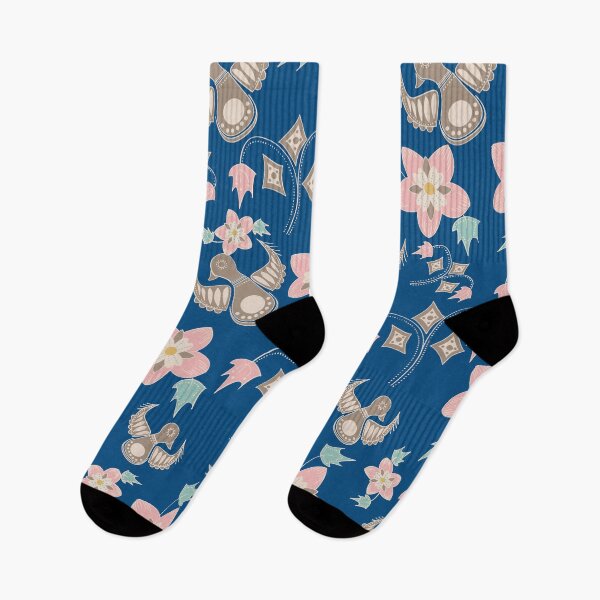 Item preview, Delicate Batik flower pattern (with birds) designed and sold by leafsquare.