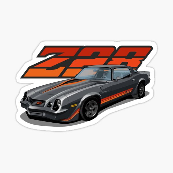Item preview, 1981 Chevrolet Camaro Z28 in black designed and sold by candc-retro.