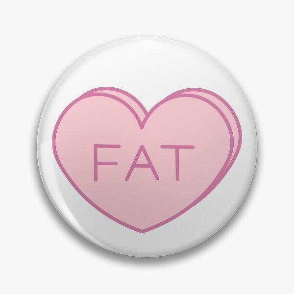 Item preview, Fat Candy Heart - Pink designed and sold by fataclysmic.
