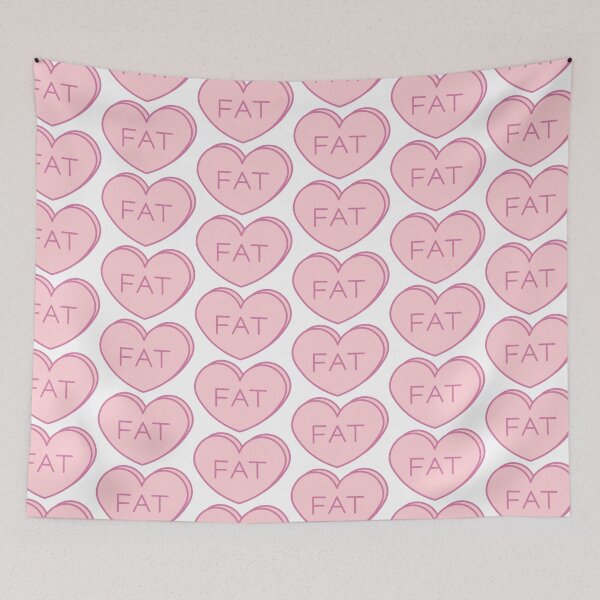 Item preview, Fat Candy Heart - Pink designed and sold by fataclysmic.