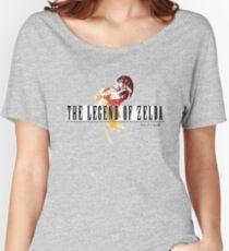 Camiseta ancha para mujer The Legend Of Zelda FF style