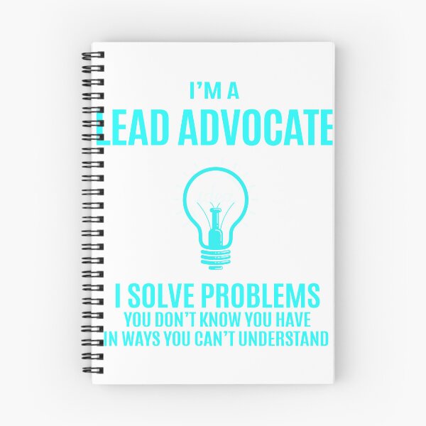 Item preview, Lead Advocate - I Solve Problems Job Gift designed and sold by melissaval2.