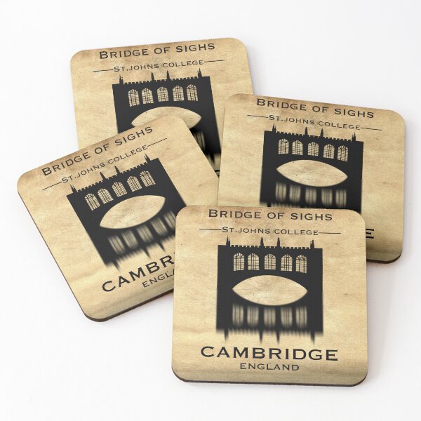 Item preview, Cambridge bridge of Sighs - St Johns College in Ink with an old paper background  designed and sold by Elizabeth-Banks.