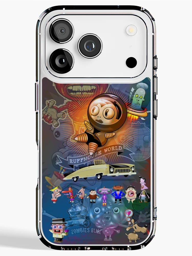 Aperçu 1 sur 5. Coque iPhone avec l'œuvre Monde de Ruffmouse créée et vendue par Ruffmouse.