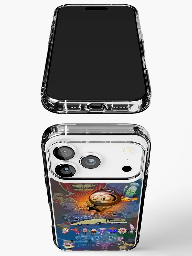 Aperçu 3 sur 5. Coque iPhone avec l'œuvre Monde de Ruffmouse créée et vendue par Ruffmouse.