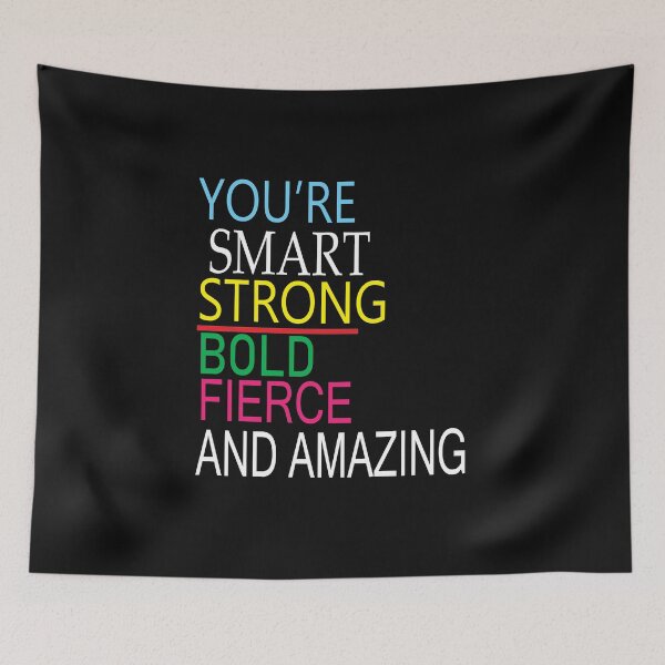 Item preview, you're smart strong bold fierce and amazing designed and sold by karim82.
