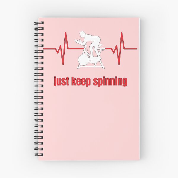 Item preview, Just Keep Spinning Heartbeat Woman's Spin Cycle Workout designed and sold by OliviaGbyKyro.