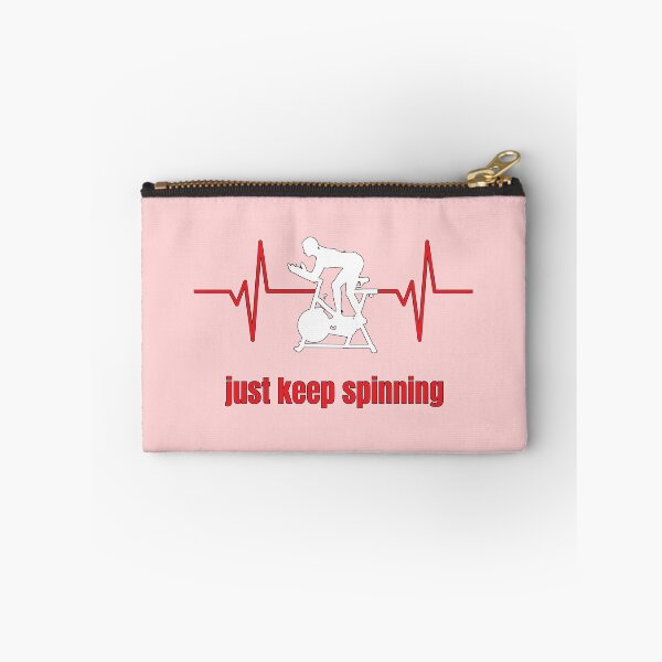 Item preview, Just Keep Spinning Heartbeat Woman's Spin Cycle Workout designed and sold by OliviaGbyKyro.