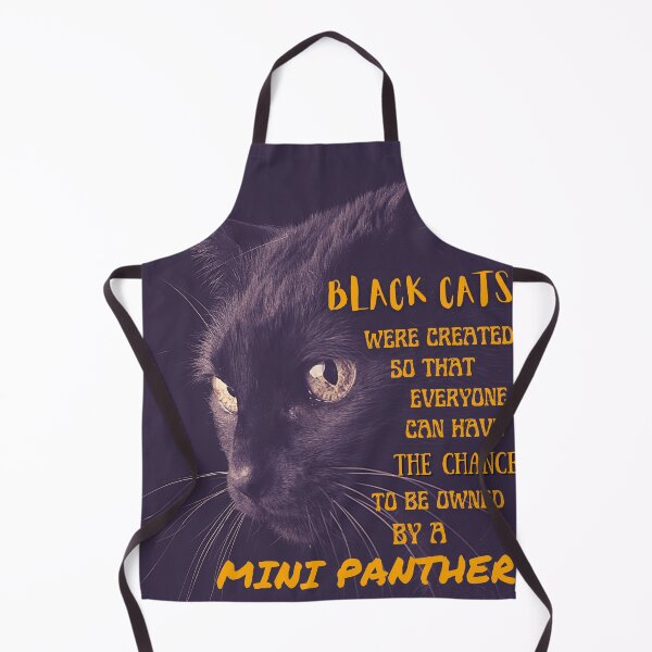 Item preview, Mini Black Panther – Black Cat Quote designed and sold by The-Muse.