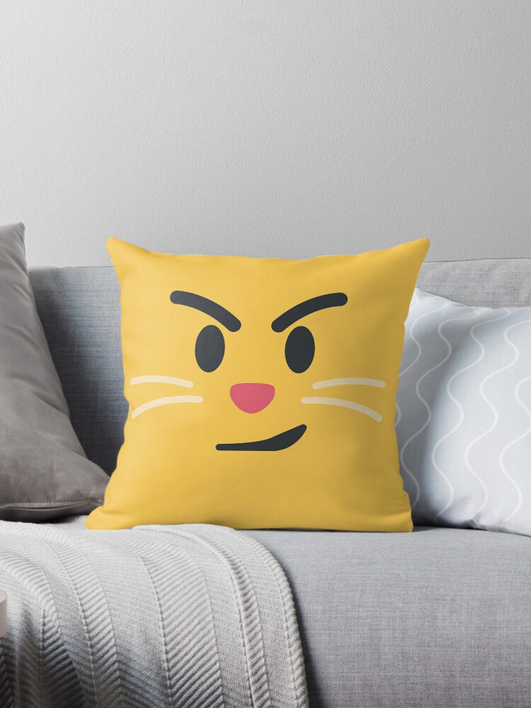 caterpillar emoji pillow