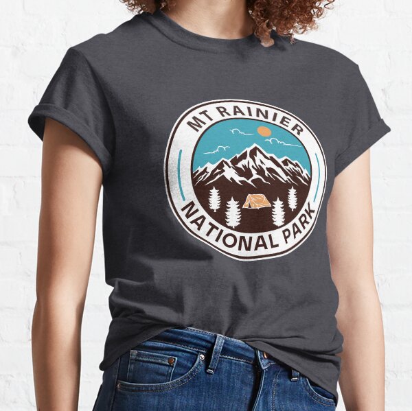 mt rainier national park t shirt