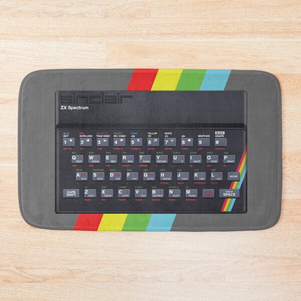 Item preview, Sinclair ZX Spectrum Personal Computer - The Original Rubber Keyboard! 80s Retro Gaming  designed and sold by RetroTeeStudio.