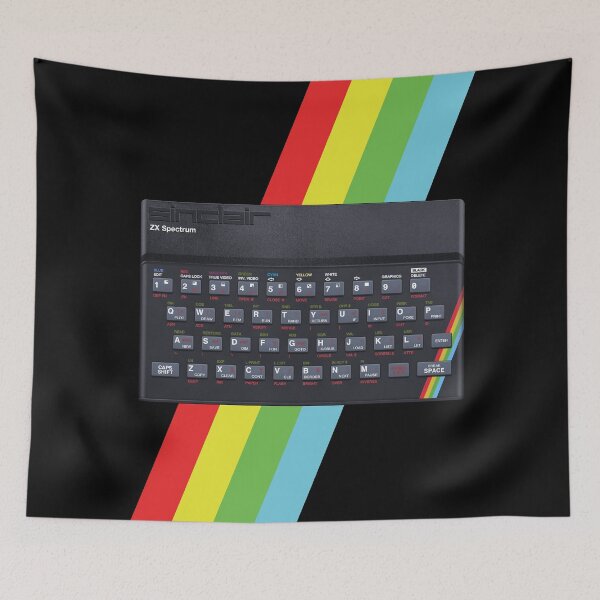 Item preview, Sinclair ZX Spectrum Personal Computer - The Original Rubber Keyboard! 80s Retro Gaming  designed and sold by RetroTeeStudio.